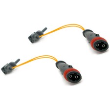 2x Brake Pad Wear Indicator Sensors Front Rear For Mercedes A B C E S Class