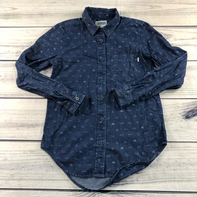 vans womens button up