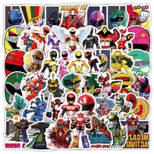 100Pcs Power Rangers Stickers for Phone Case Water Bottles Laptop Waterproof