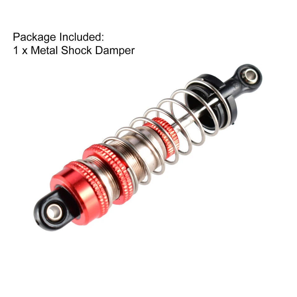 Metal Shock Damper For Wltoys 144001 1/14 4WD High Speed Racing RC Car Vehicle - Image 3 of 4