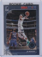 JA MORANT ROOKIE CARD 2019 Memphis Grizzlies NBA Hoops PREMIUM STOCK BASKETBALL