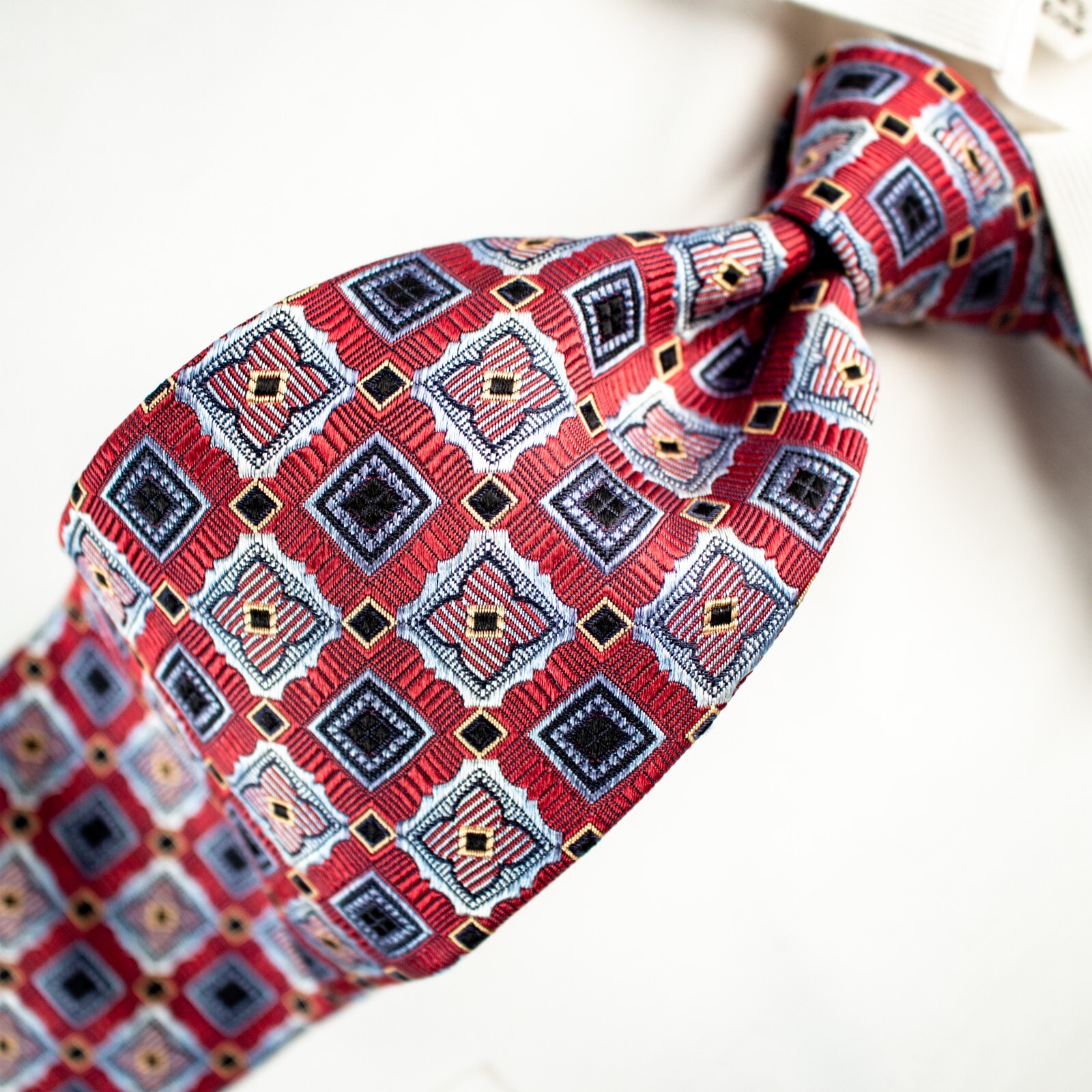 ROBERT TALBOTT Red Melon Blue Yellow Geometric Si… - image 7