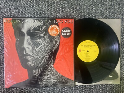 The Rolling Stones Lp Tattoo You 1981 COC 16052 N. M  In Shrink First Press