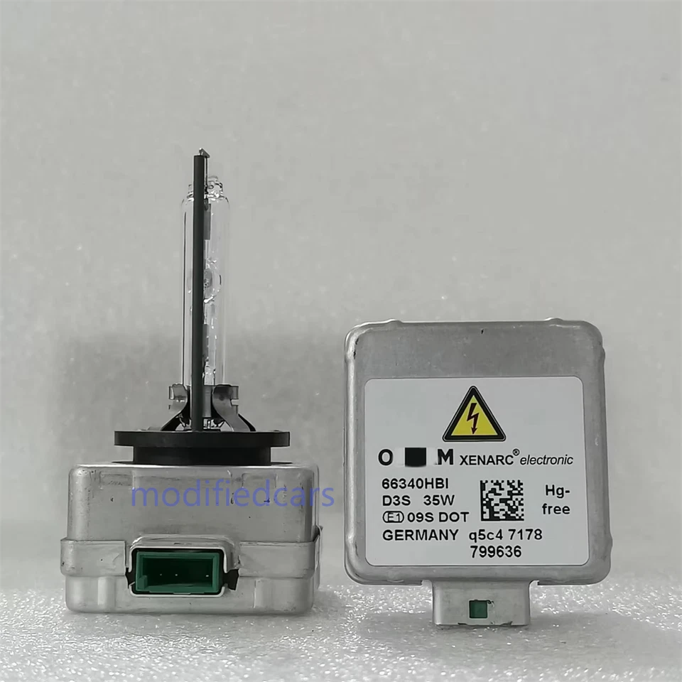 66340HBI Original OSRAM D3S 35W 4500K XENARC Faro HID Bombilla Xenón Foto 3 de 4