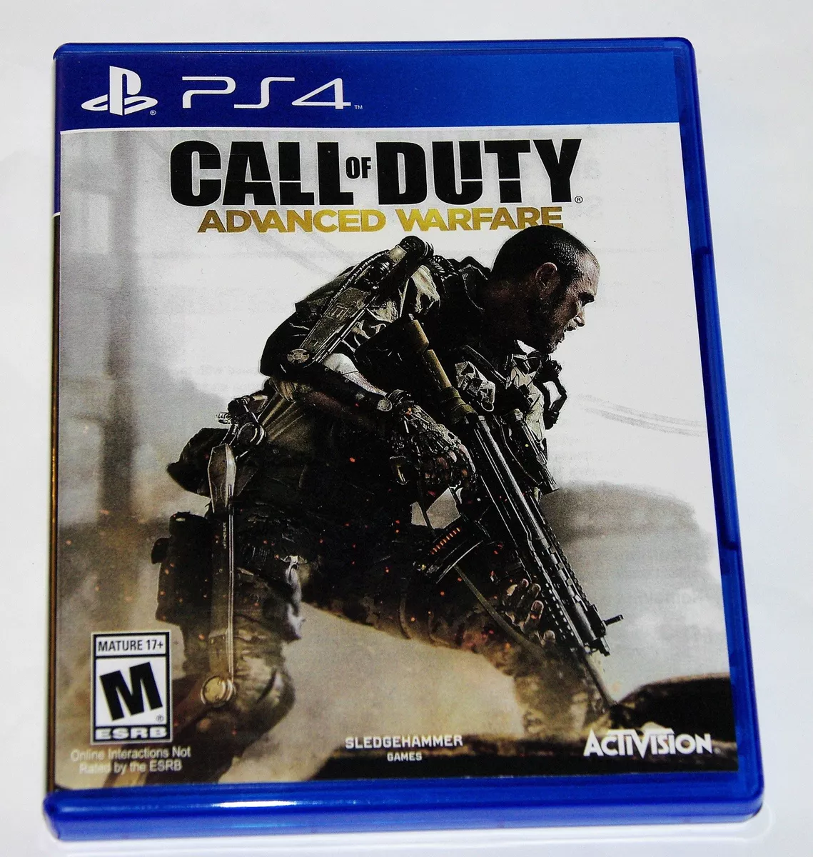 Replacement Case (NO GAME) Call of Duty Advanced Warfare Playstation 4 PS4  Box