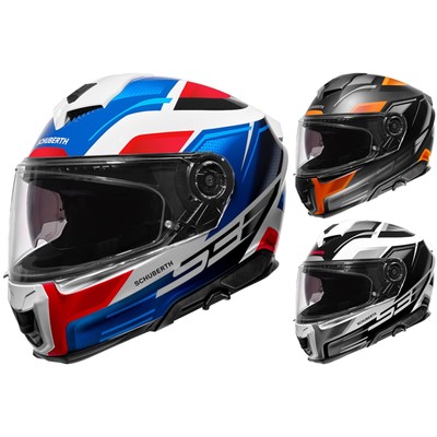 Schuberth Motorrad Helm S3 Storm - Integralhelm Sport Touring inkl. Pinlock 