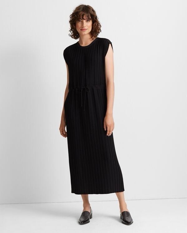 knee length dresses for ladies Uma Maxi Dress ~ Black main image 1