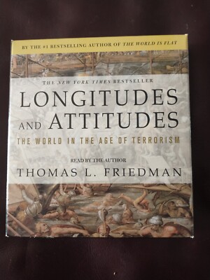 Longitudes and Attitudes by Thomas L. Friedman - Audiobook CD VERY GOOD