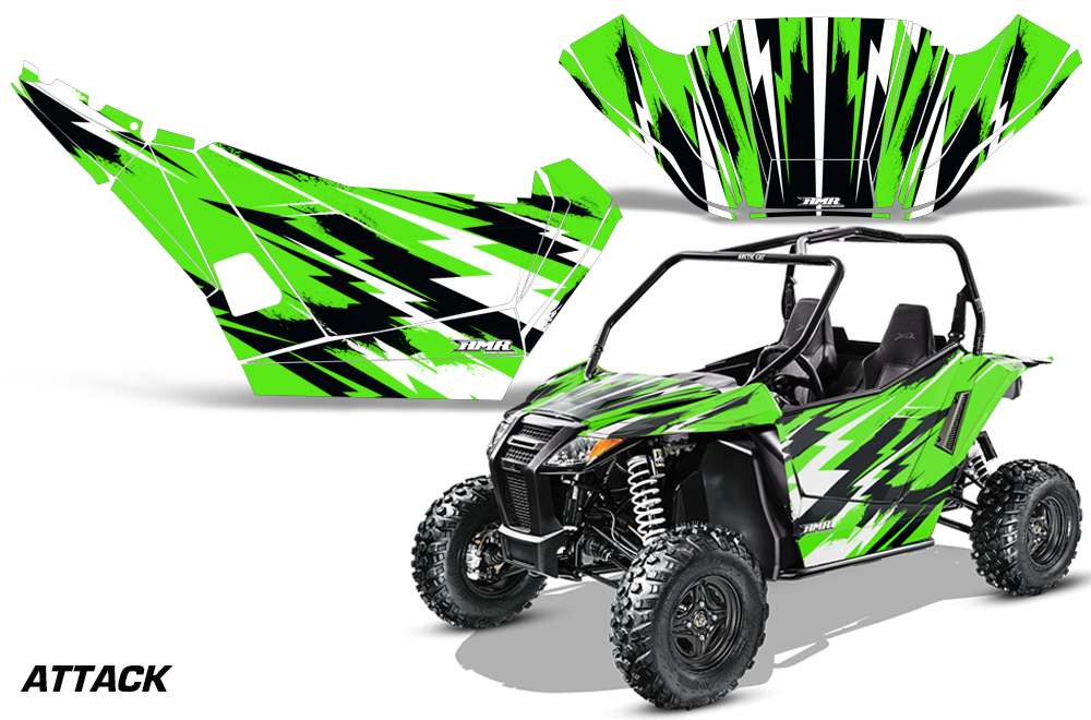 SELLS WRAP XC COMPETITION 7号 Graphics Kit Decal Wrap For Arctic Cat Wildcat Sport XT 700 2015