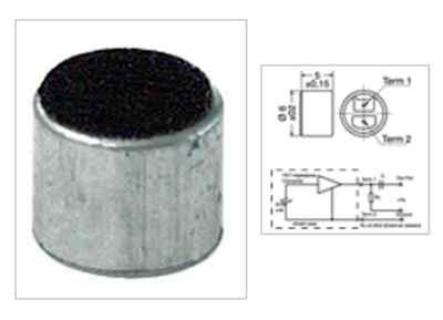 CS 0347 6X5MM OMNIDIRECTIONAL MICROPHONE CAPSULE