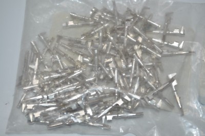 Lot of Ampenol VN02 016 0016 1 Single stamped crimp contact Silver High Current