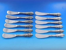 Sir Christopher by Wallace Sterling Silver Butter Spreader HH Paddle Set 12 pcs