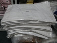 DISCOUNT LINEN 12PCS White16"x27"100 Cotton Economy Hand/Salon/Gym/Hotel Towels