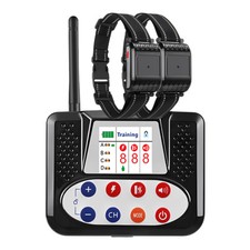 Color Screen Wireless Electric Fence - 3-Device Drag for Pet Dog/Cat Containment