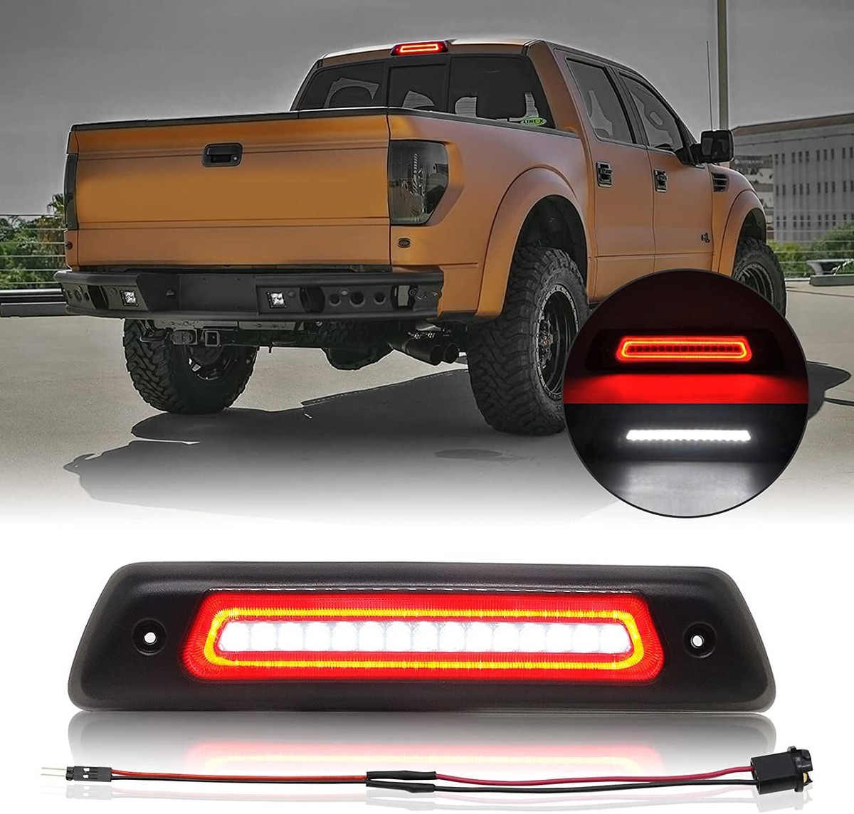フォード　F150 TA02 For 2010-14 Ford F150 Raptor SVT LED High Mount 3rd Third