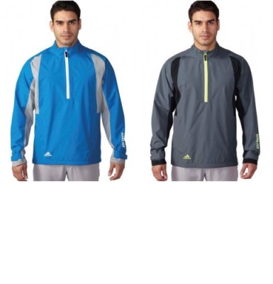 Adidas Gore-tex Herren Jacke Quarter Zip Wasserdicht Langarm UVP 169£