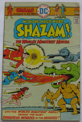 Shazam! #20 (Sep-Oct 1975, DC), VG condition (4.0)