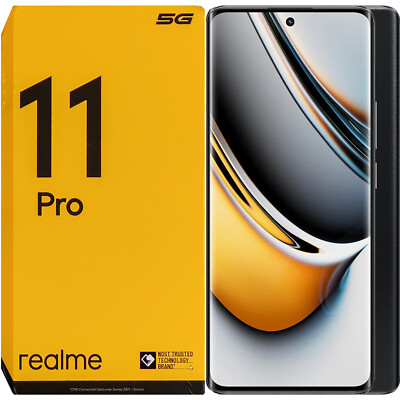 Realme 11 Pro 5G Astral Black 256GB + 8GB Dual-Sim Unlocked GSM 