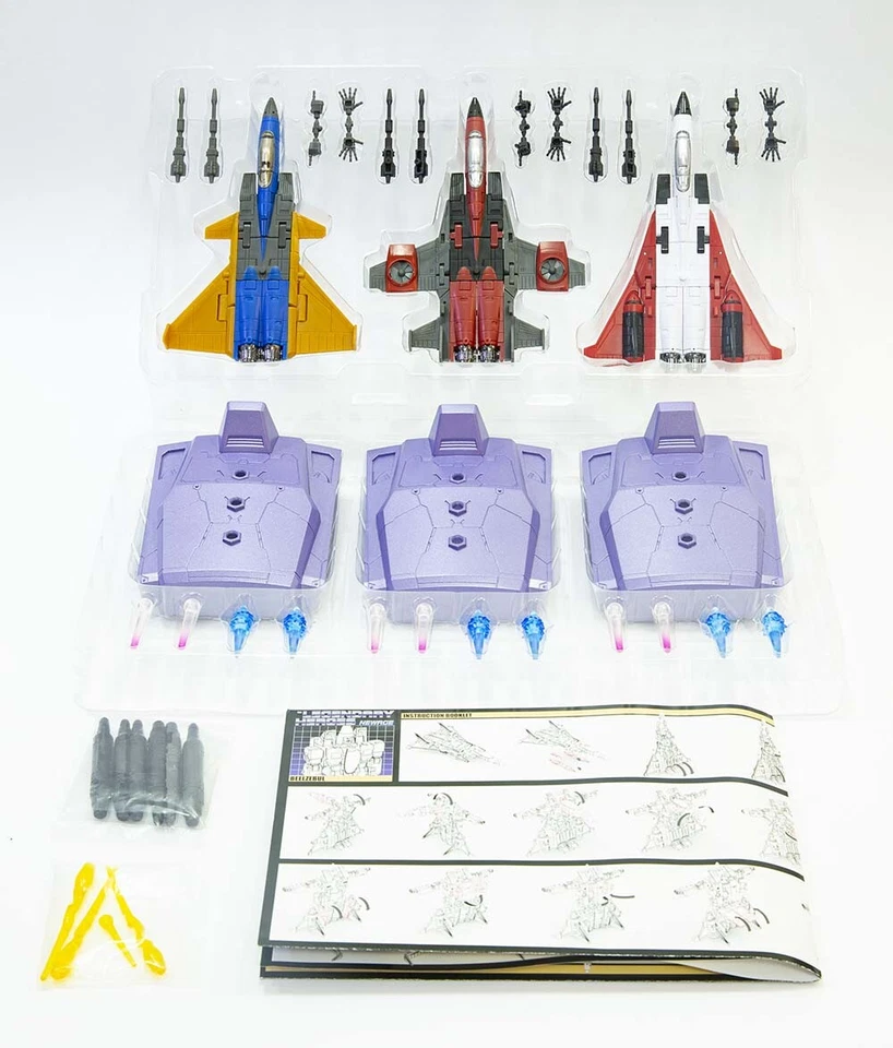 Newage NA H16 Ramjet H17 Thrust H18 Dirge all 3 set Action figure toy in stock - Image 3 of 4