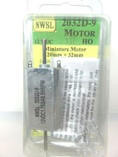 North West Short Line NWSL 2032D-9 Can Motor 9500 RPM HO Scale Brass Locomotives