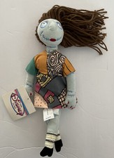 VGC Disney Store Nightmare Before Christmas SALLY Mini Bean Bag Plush 11  