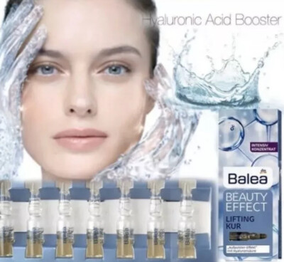 Balea Beauty Effect Lifting  Ampoules W/Hyaluronic Acid 7 X 1 ml Shipped from US