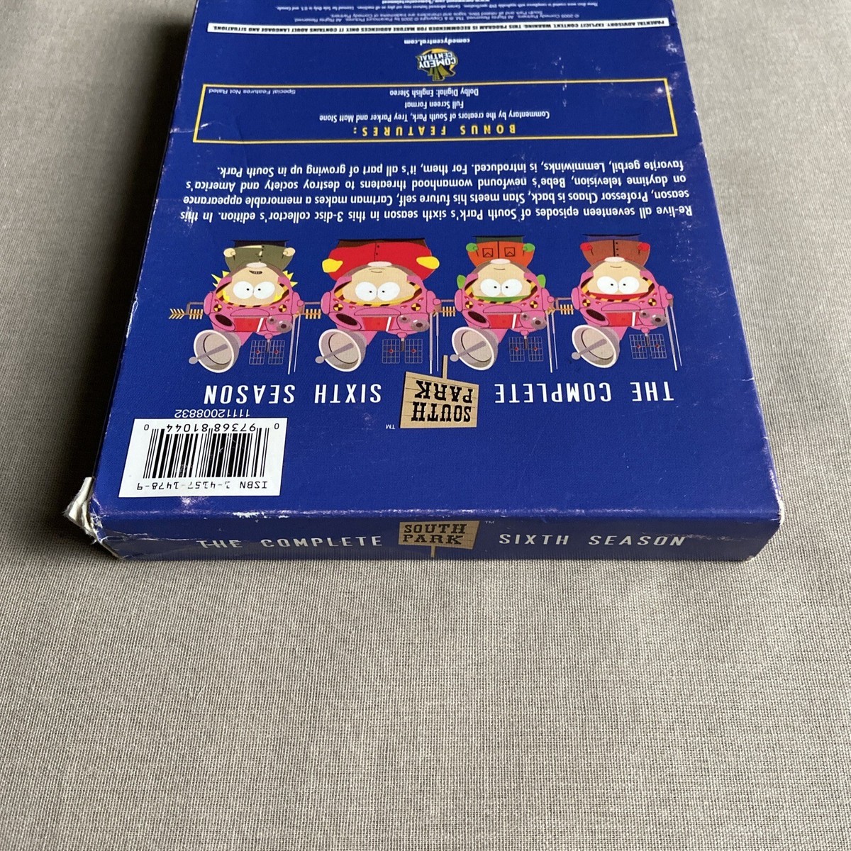 【中古】「未使用品」South Park: Complete Sixth Season/ [DVD] [Import] South Park: The Complete Sixth Season - Walmart.com