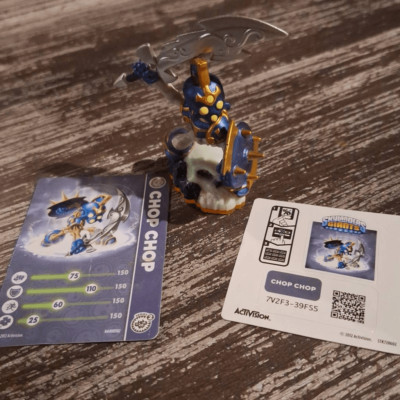 Skylanders Spyro's Adventure Chop Chop 2012 Activision with Card and Sticker