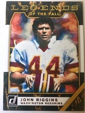 2019 Panini Donruss Legends of the Fall Red John Riggins #LF-12 HOF