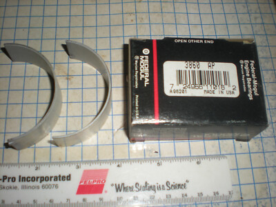 8 Federal-Mogul 3860AP STD. Engine Connecting Rod Bearings Pair!         AD