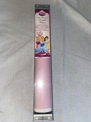 Disney Princess Wall Height Chart Self Adhesive Pink Sticker UP TO 137cm (5FT)