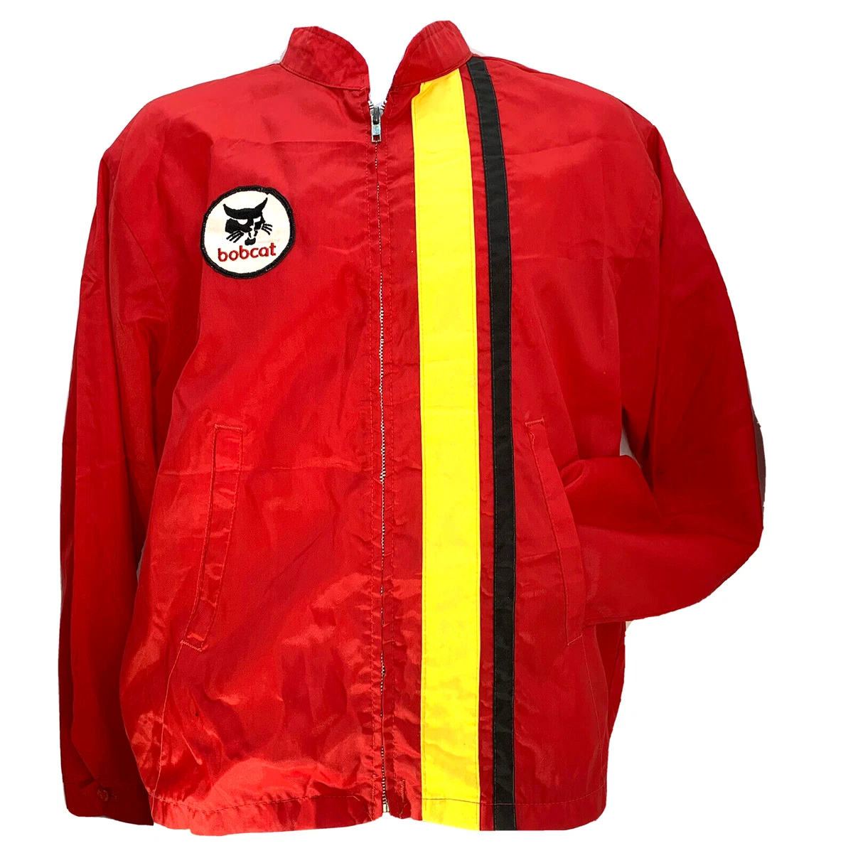 Rockabilly Nylon Red Vintage Outerwear Coats & Jackets for Men for