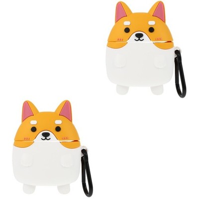  2 stücke Shiba Inu Kopfhörer Fall Kopfhörerschutzkompatibel mit Huawei Freebuds