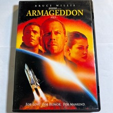 Armageddon DVD, 1999, Widescreen Bruce Willis Ben Affleck Michael Bay