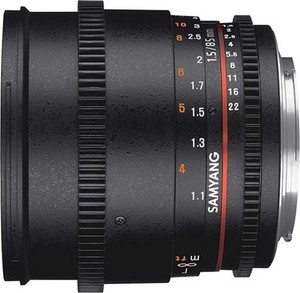 Samyang 85mm T1.5 VDSLR AS IF UMC II Sony Photography Camera Lens