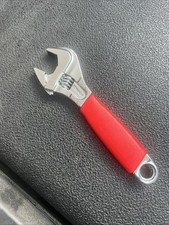 Snap On Tools New Red 6 Soft Grip Flank Drive Adjustable Wrench Fadh6c