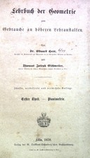 Lehrbuch der Geometrie zum Gebrauche an höhe...