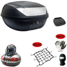 PER YAMAHA XENTER 125  BAULETTO+PIASTRA+RETE 52LT X 1 CASCO INTEGRALI-JET-MODUL