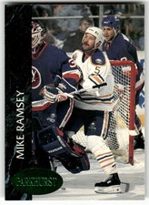 1992-93 Parkhurst #256 Mike Ramsey Emerald Ice Buffalo Sabres