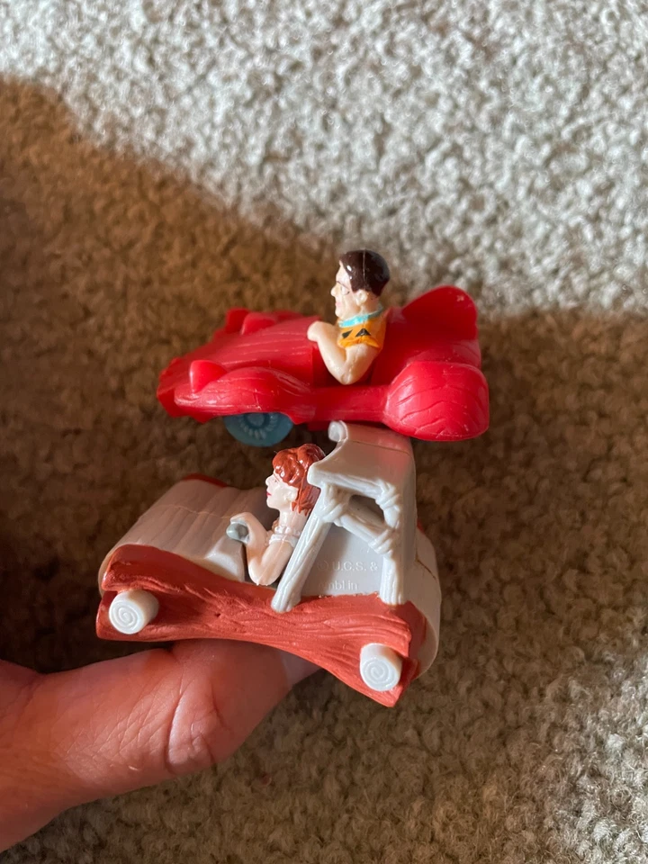 De colección Los Picapiedra Película Mcdonalds Happy Meal Fred Bedrock Bowl O Rama 1993 Foto 4 de 4