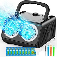 Automatic Bubble Machine Upgrade Bubble Blower with 2 Fans,20000 Bubbles Per...
