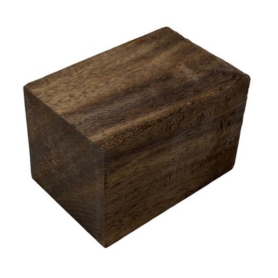Combo Pack, Indian Walnut 2x 2x 3 Bottle Stopper Blanks- Free US Shipping
