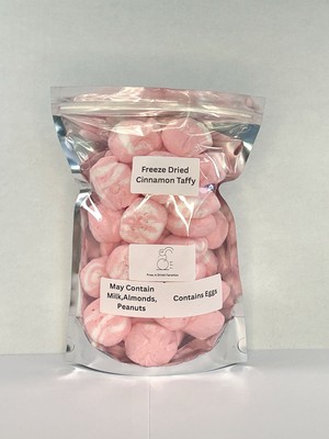 Freeze Dried Taffy Cinnamon Saltwater Taffy 4 Oz Made Fresh To Order