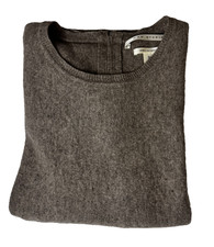 Max Studio Sweater Womens M Gray 100% Cashmer...