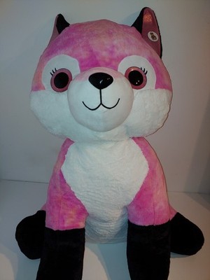 Action! XXL Fuchs pink Plüsch Plüschtier Stofftier Kuscheltier NEU  120 cm Jumbo