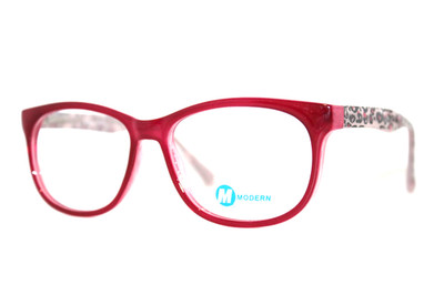 NEW MODERN OPTICAL ATTRACT BURGUNDY AUTHENTIC EYEGLASSES FRAMES 53-17-140MM