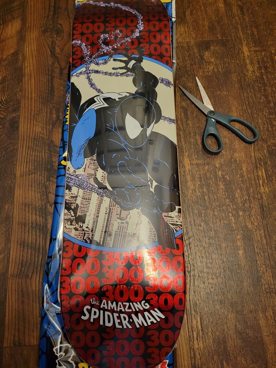 Huf x Marvel Spider-Man Issue 300 Blind Bag Deck RED GLITTER HOLO