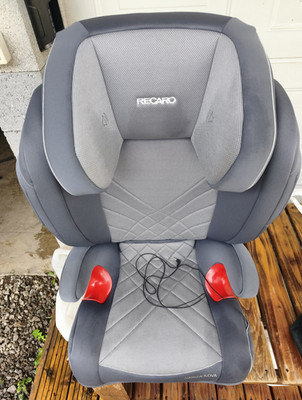 RECARO Monza Nova 2 Seatfix Kindersitz Gr. II/III 15-36 kg inc. Isofix Erw. Grau