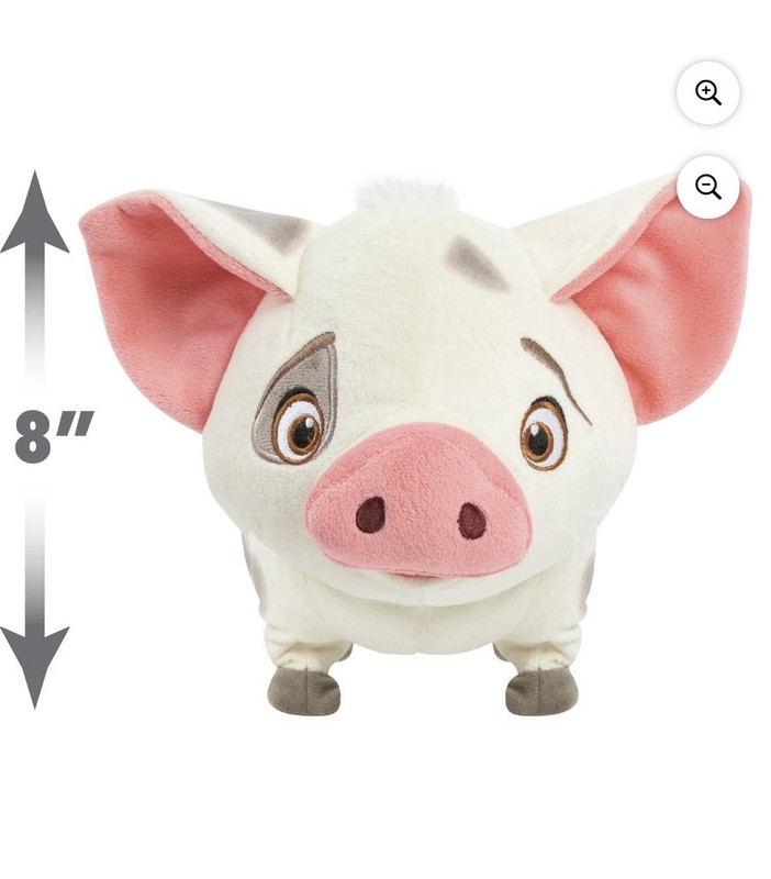 Disney Princess Walk & Snort Pua Pig Plush Sounds and Movement by Just Play