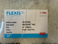 Pkt of 2, New GREEN micro-crystal floor pads 12 inch floor cleaning Drier NO VAT
